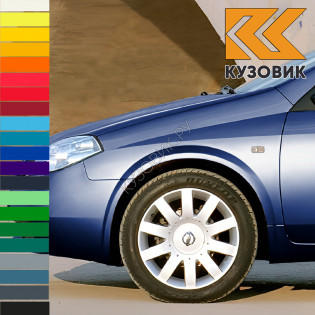 Крыло переднее левое в цвет кузова Nissan Primera P12 (2001-2008)